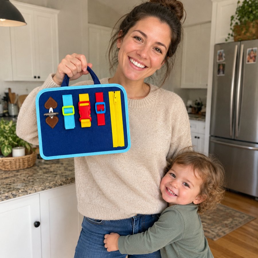 Mom and toddler with PurePlay