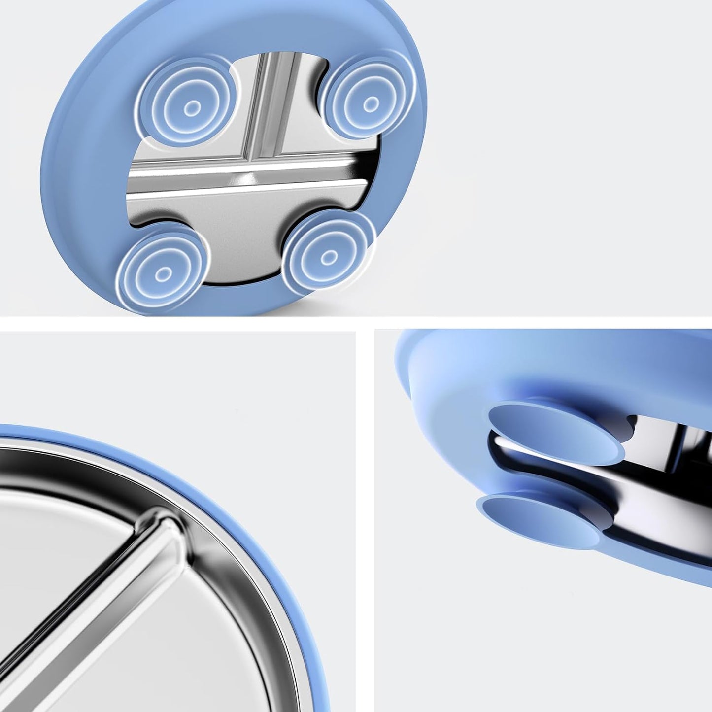 PureBite™ Steel & Silicone Plates