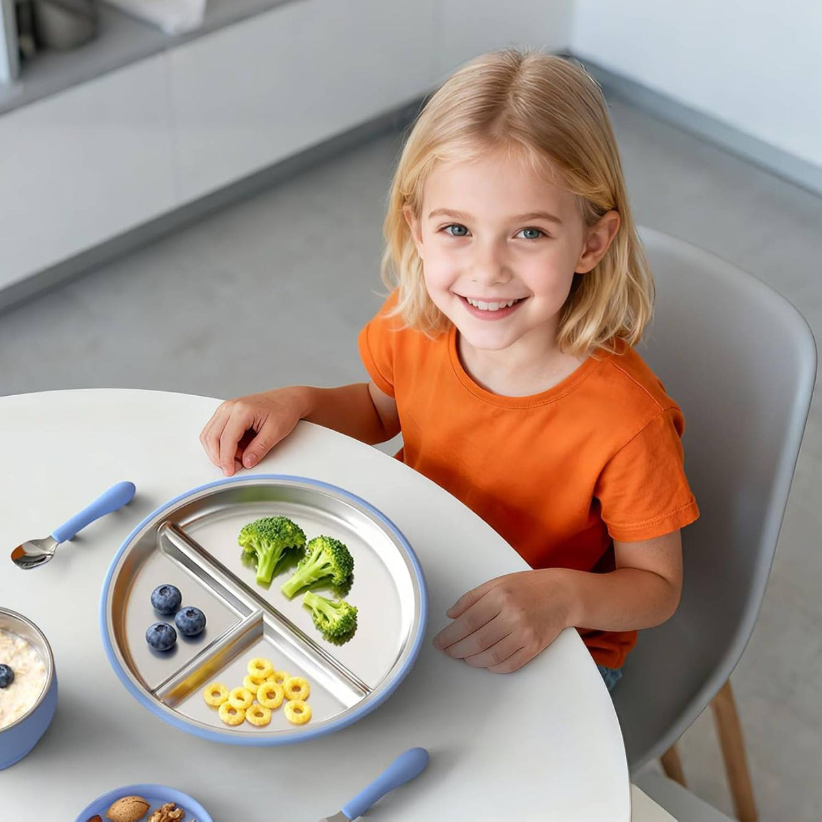 PureBite™ Complete Mealtime Set | Plates + Bowls + Utensils