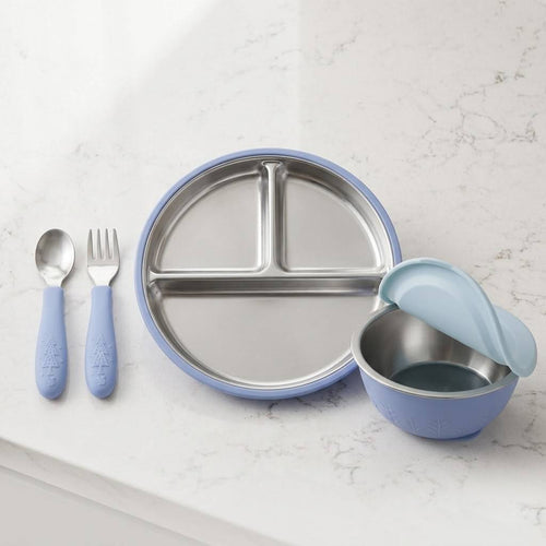 PureBite™ Complete Mealtime Set | Plates + Bowls + Utensils