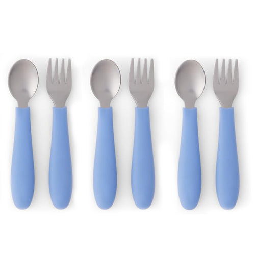 Steel & Silicone Utensil Set | 6 pc