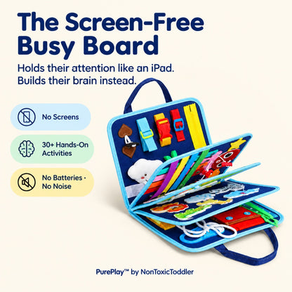 PurePlay™ Montessori Busy Board