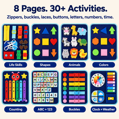 PurePlay™ Montessori Busy Board