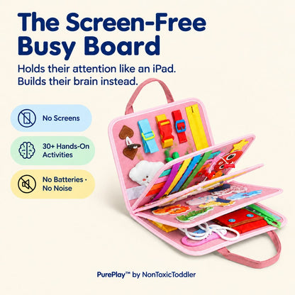 PurePlay™ Montessori Busy Board