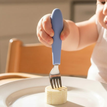 PureBite™ Steel & Silicone Utensil Set | 6 pc