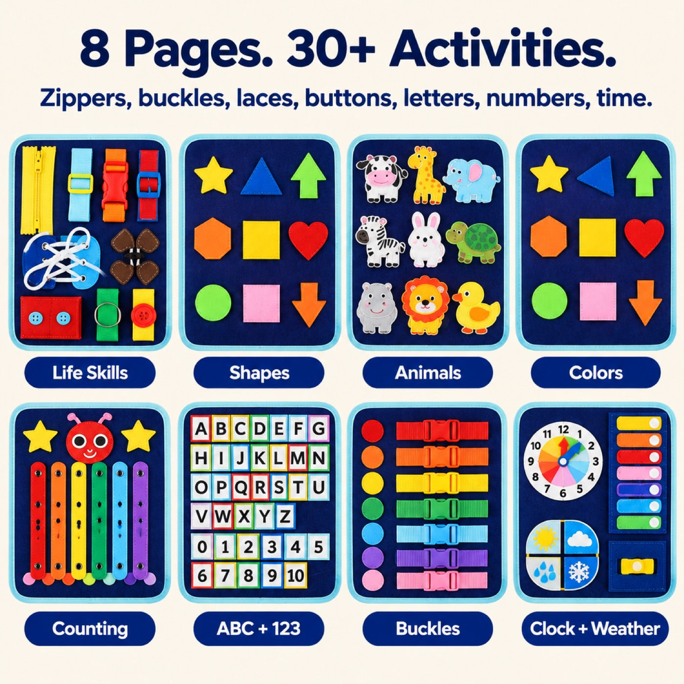 All 8 PurePlay pages
