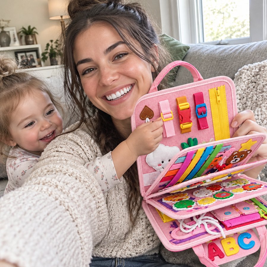 Mom and toddler with PurePlay